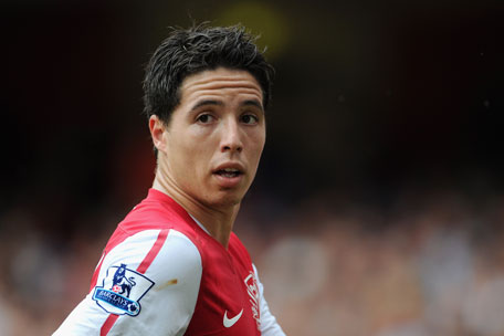 Nasri believes Manchester City fans are more passionate than Arsenal. (FILE)