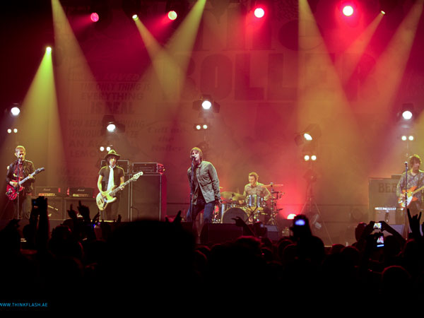 The Beady Eye perform in The FLASH Forum, Yas Island. (FLASH ENTERTAINMENT)