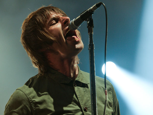 Liam Gallagher belted it out in The FLASH Forum, Yas Island. (FLASH ENTERTAINMENT)