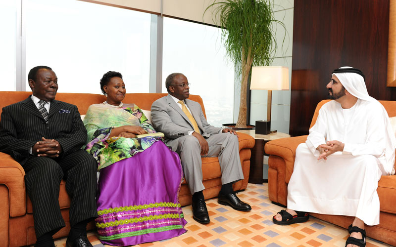 Mohammed receives Prime Minister of Uganda (WAM)