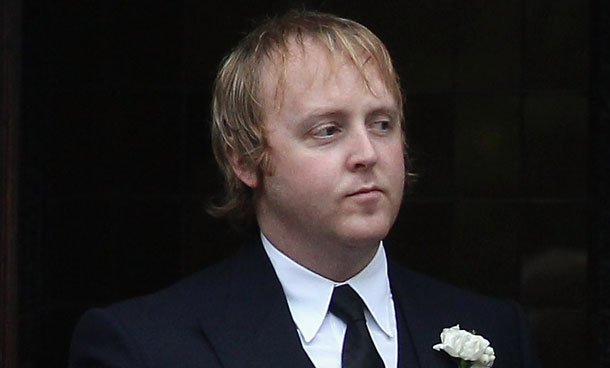 James McCartney attends the wedding of Sir Paul McCartney and Nancy Shevell at Westminster Register office on October 9, 2011 in London, England. (GETTY)