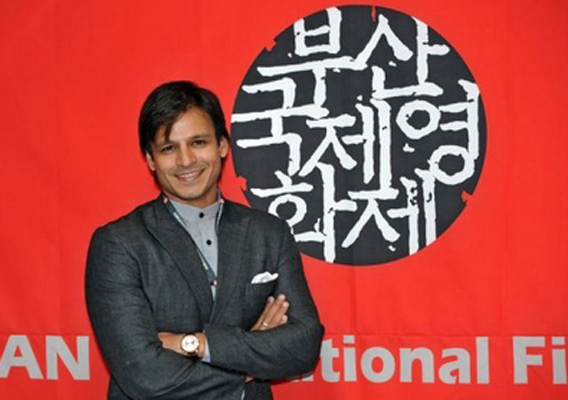 Vivek Oberoi at the 16th Busan International Film Festival on October 12, 2011. The award-winning Bollywood star says he is now producing movies because he wants to make films the major Indian studios won't touch. (AFP)