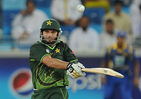 Shahid Afridi was picked only for the two Twenty20s against India this month. (FILE)