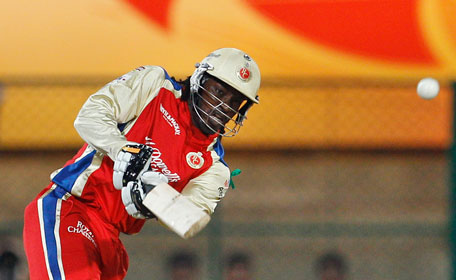 West Indian Chris Gayle thumped 11 sixes during his knock in the Australian Big Bash T20 League. (FILE)