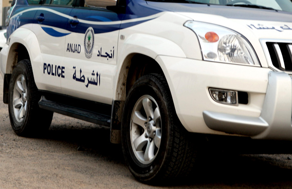 A file picture of a Sharjah Police vehicle. (File)
