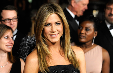 Actress Jennifer Aniston attends the 64th annual Directors Guild of America Awards in Los Angeles. (REUTERS)