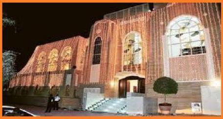 The new Guru Nanak Darbar in Jebel Ali around 35 km from Dubai. (Pic: pranaamindia.com)