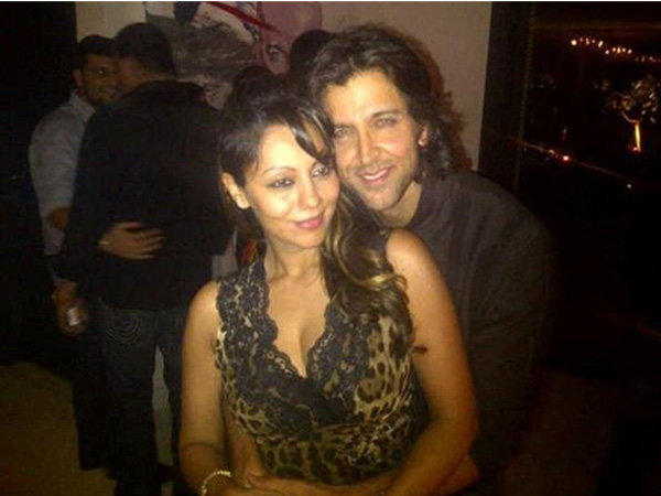 Hrithik Roshan and Shah Rukh Khan's wife Gauri Khan. (Pic: Twitter)