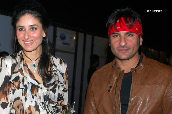 (FILE) Bollywood actor Siaf Ali Khan and Kareena Kapoor. (REUTERS)