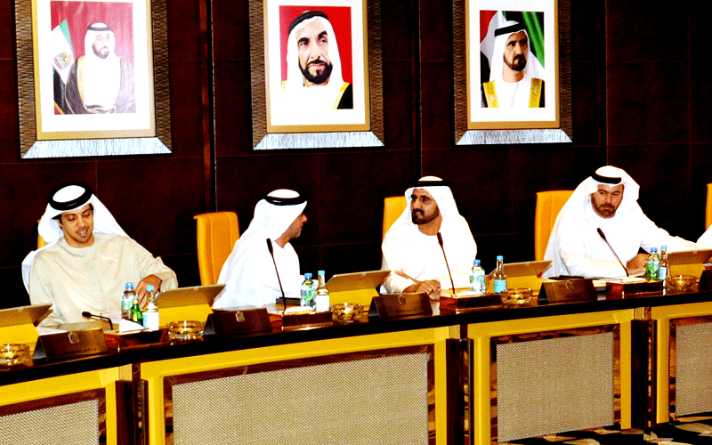 Sheikh Mohammed chairs Cabinet meeting (WAM)