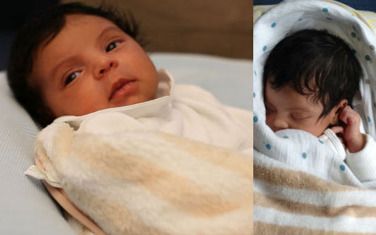 Beyonce and Jay Z's baby daughter Blue Ivy. (Photo credit: Hello Blue Ivy Carter/tumblr)