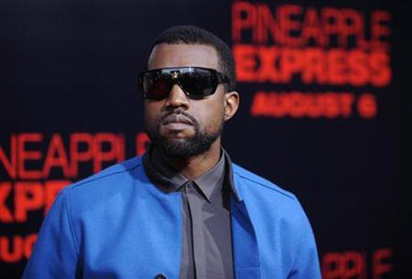 Rap star Kanye West. (REUTERS)
