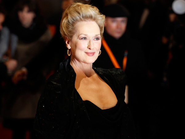 Actress Meryl Streep at the British Academy of Film and Arts (BAFTA) awards ceremony at the Royal Opera House in London February 12, 2012.   (REUTERS)