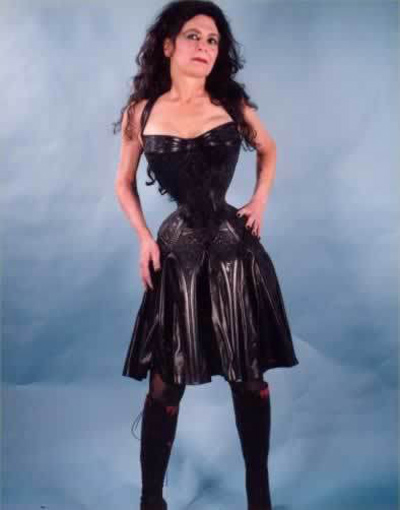 Woman who wears corset for 15 hours a day vies for smallest waist world  record
