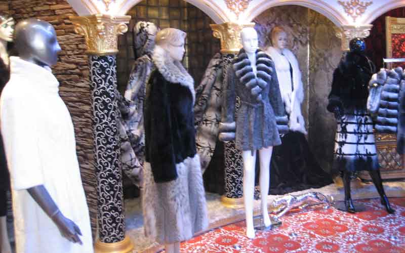 For a Russian woman, having a fur jacket is very important (SUPPLIED)