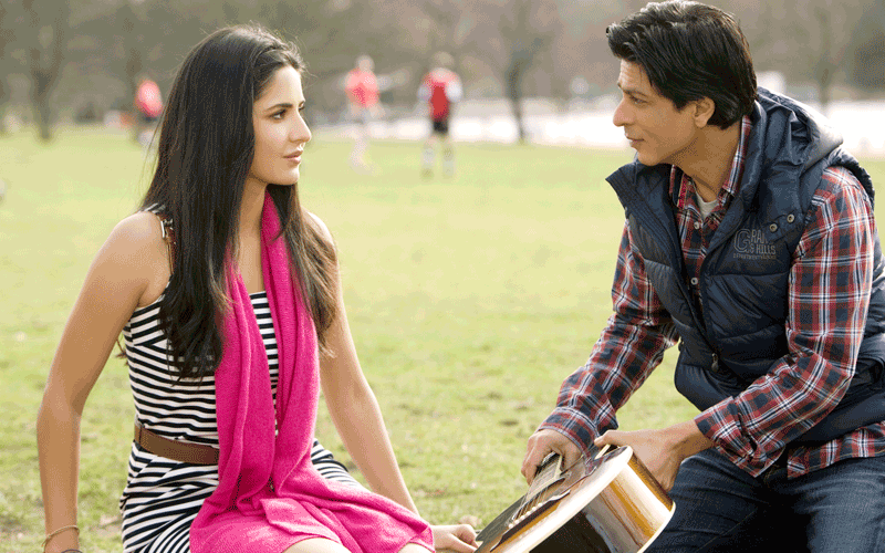 Bollywood actor Shah Rukh Khan and Katrina Kaif in the next Yash Chopra film. (Pictures supplied by Yash Raj Films)