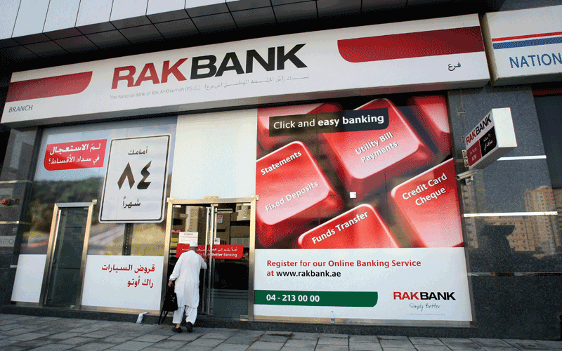 RAK Bank in Sharjah. (Mustafa Kasmi)