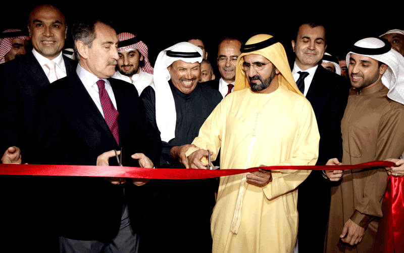 Sheikh Mohammed inaugurates Rixos The Palm Dubai, which is the first edition of Rixos Hotels investments in the UAE. (WAM)