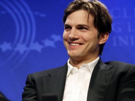 Sept 23, 2010: Actor Ashton Kutcher participates in a panel discussion titled "Democracy and Voice: Technology For Citizen Empowerment and Human Rights," at the Clinton Global Initiative in New York. (REUTERS)