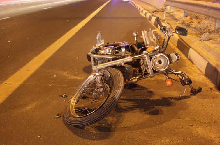 The motorcyclist was killed (ALL PICTURES: SUPPLIED)