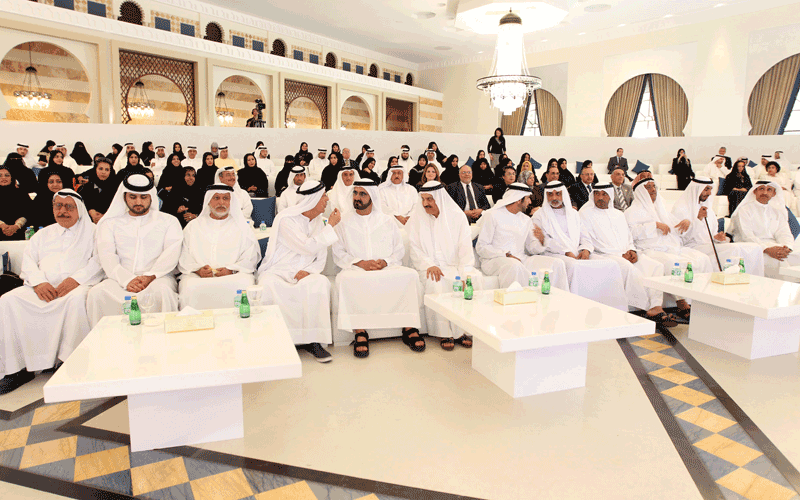 Sheikh Mohammed announces an integrated strategy to establish the UAE as a global ‘centre of excellence’ for Arabic language (Wam)