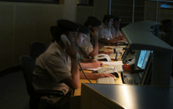 Members of the '999 team' at work in the emergency control room. (SUPPLIED)