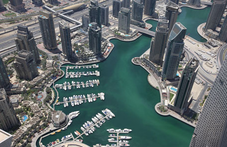 Dubai Marina driving luxury apartments' demand. (Pic: Ashok Verma)
