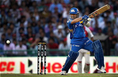 Sachin Tendulkar turns out for Mumbai Indians in the Indian Premier League. (AP)