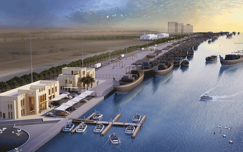 Dhow Wharfage Development at Deira Corniche (Supplied)