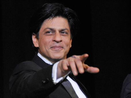 Shah Rukh Khan arrives for the screening of the movie "Don - The King is back" at the 62nd Berlinale International Film Festival in Berlin February 11, 2012. (REUTERS)