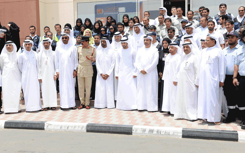 Sheikh Hamdan inaugurates the headquarters of the Dubai Corporation for Ambulance Services (Wam)