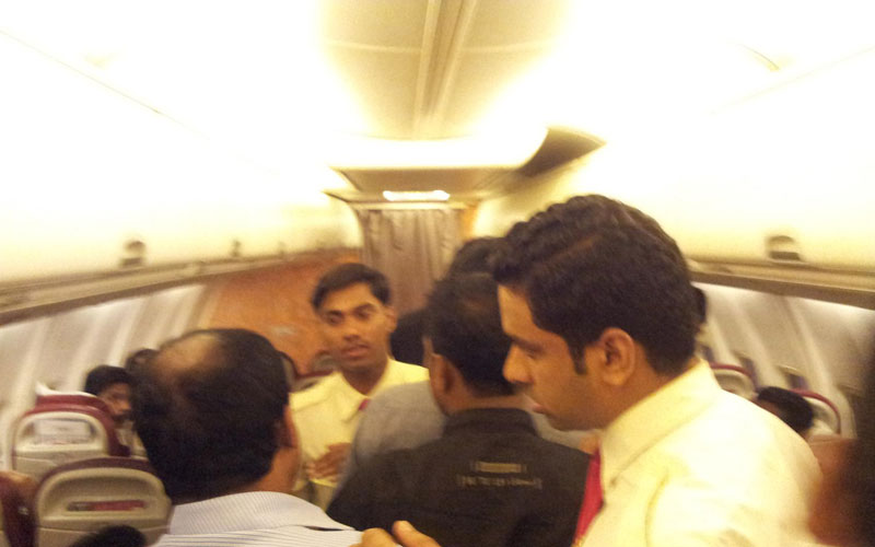 The IX538 is now scheduled to depart only at 4pm Wednesday (SUPPLIED)