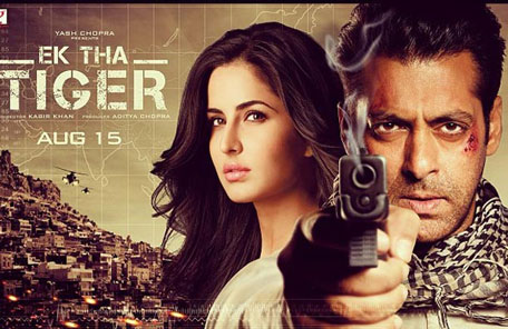 Salman Khan and Katrina KAif in 'Ek Tha Tiger'.