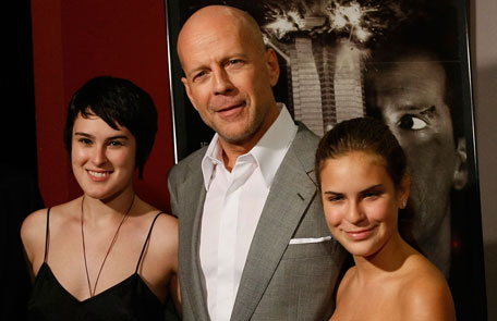 Showbiz Demi Moore and Bruce Willis' daughter Tallulah Willis poses nude