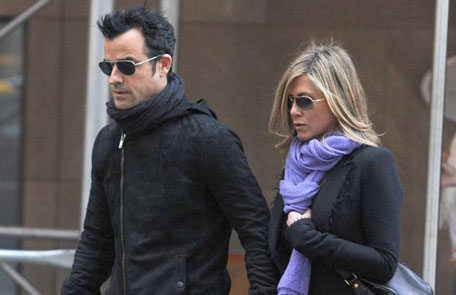 Jennifer Aniston and Justin Theroux (BANG)