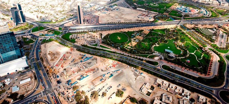 Construction works accelerated in the Trade Centre Bridges (Supplied)