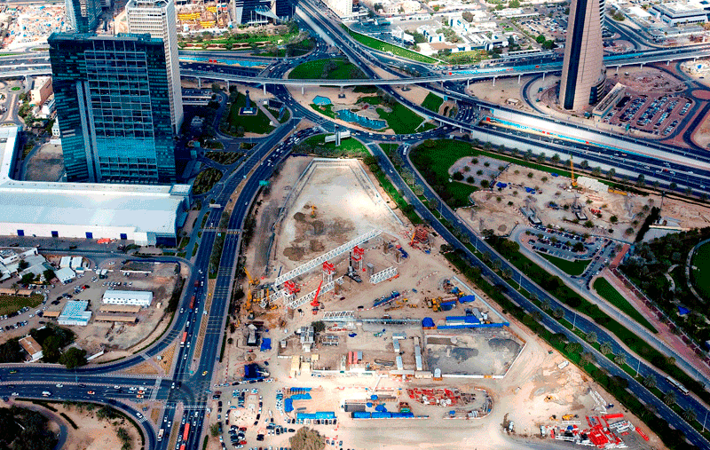 Construction works accelerated in the Trade Centre Bridges (Supplied)