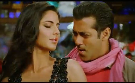 Katrina Kaif and Salman Khan in a still from the song 'Mashallah' in 'Ek Tha Tiger'. (YOUTUBE)