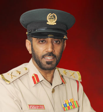 Major General Mohammed Saif Al Zafeen, Director of General Traffic Department of Dubai Police. (SUPPLIED)
