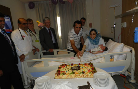 ‘Emirates’ was recently delivered at Burjeel Hospital in Abu Dhabi.
