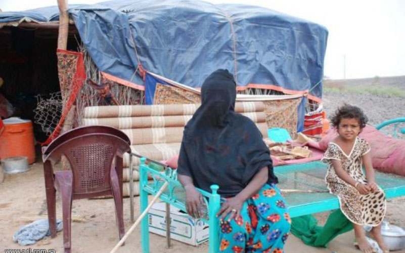 Umm Ali lives on a monthly government allowance of only SR800 (Dh798), which is hardly enough to feed her children, let alone rent a house (All pictures: SUPPLIED)