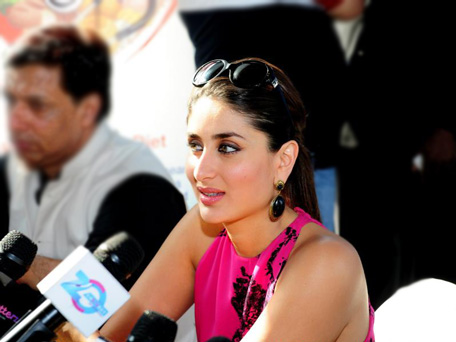 Bollywood actress Kareena Kapoor at the 'Heroine' press conference in Dubai on Sept 3, 2012.