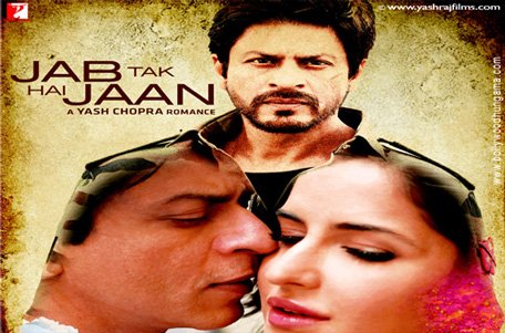 Yash Raj Films reveal the title of their next movie &lsquo;Jab Tak Hai Jaan&rsquo;. (SUPPLIED)