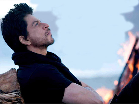 Actor Shah Rukh Khan sporting a beard for his next film 'Jab Tak Hai Jaan'. (Pic: Twitter)