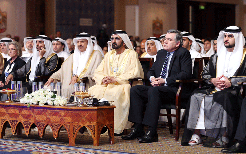 Sheikh Mohammed attends Fifth Summit on Global Agenda (Wam)
