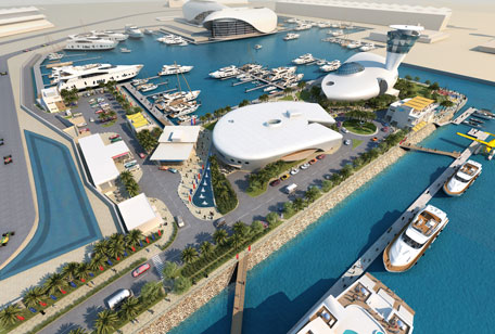 The new developments planned at Yas Marina. (Supplied)