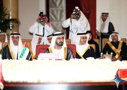 Mohammed leads UAE delegation to GCC Summit. (SUPPLIED)