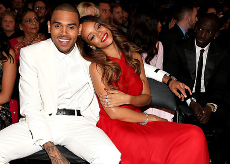 Chris Brown and Rihanna (GETTY)