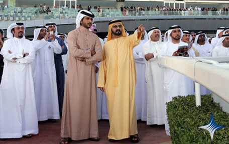His Highness Sheikh Mohammed at Meydan for the Dubai World Cup 2013. (SUPPLIED)