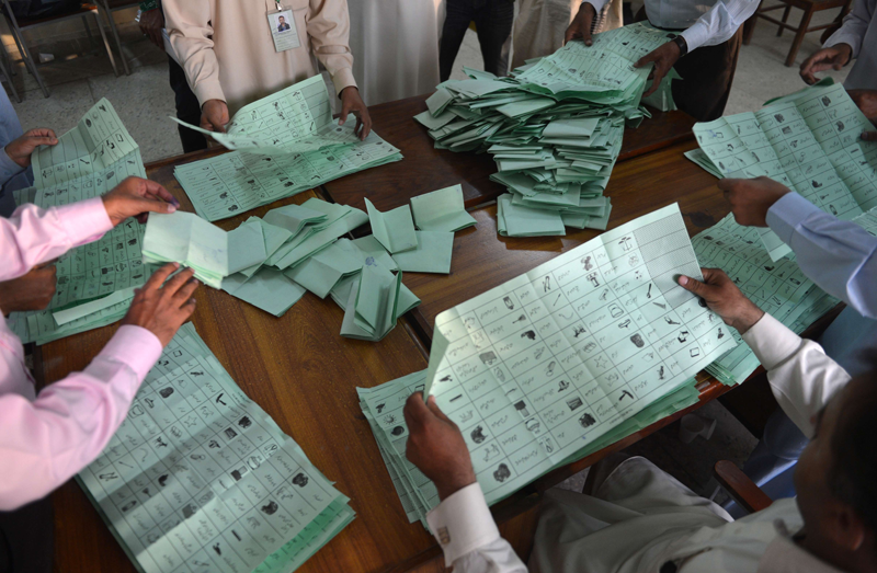 Pakistan election 2018 results picture